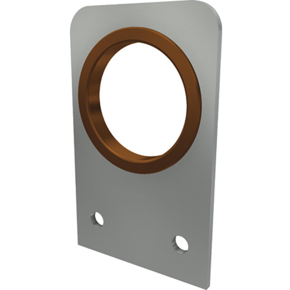 32260055_Gleitlagerplatte_5_4_Zoll_55_mm.jpg Placa de cojinete deslizante recta B5/4'' - B5/4\B055\L090 - recta \ Altura hasta el centro del tubo 55 mm