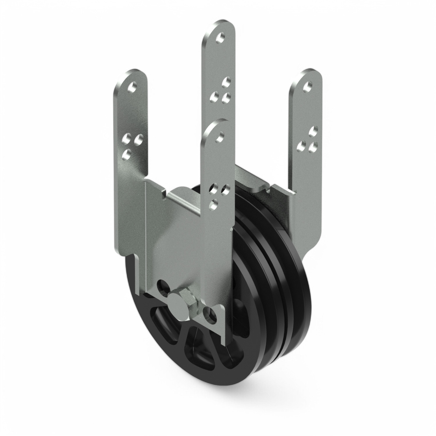 Doppelrollenhalter 100 universal 60 x 60 - ohne Drahtspanner