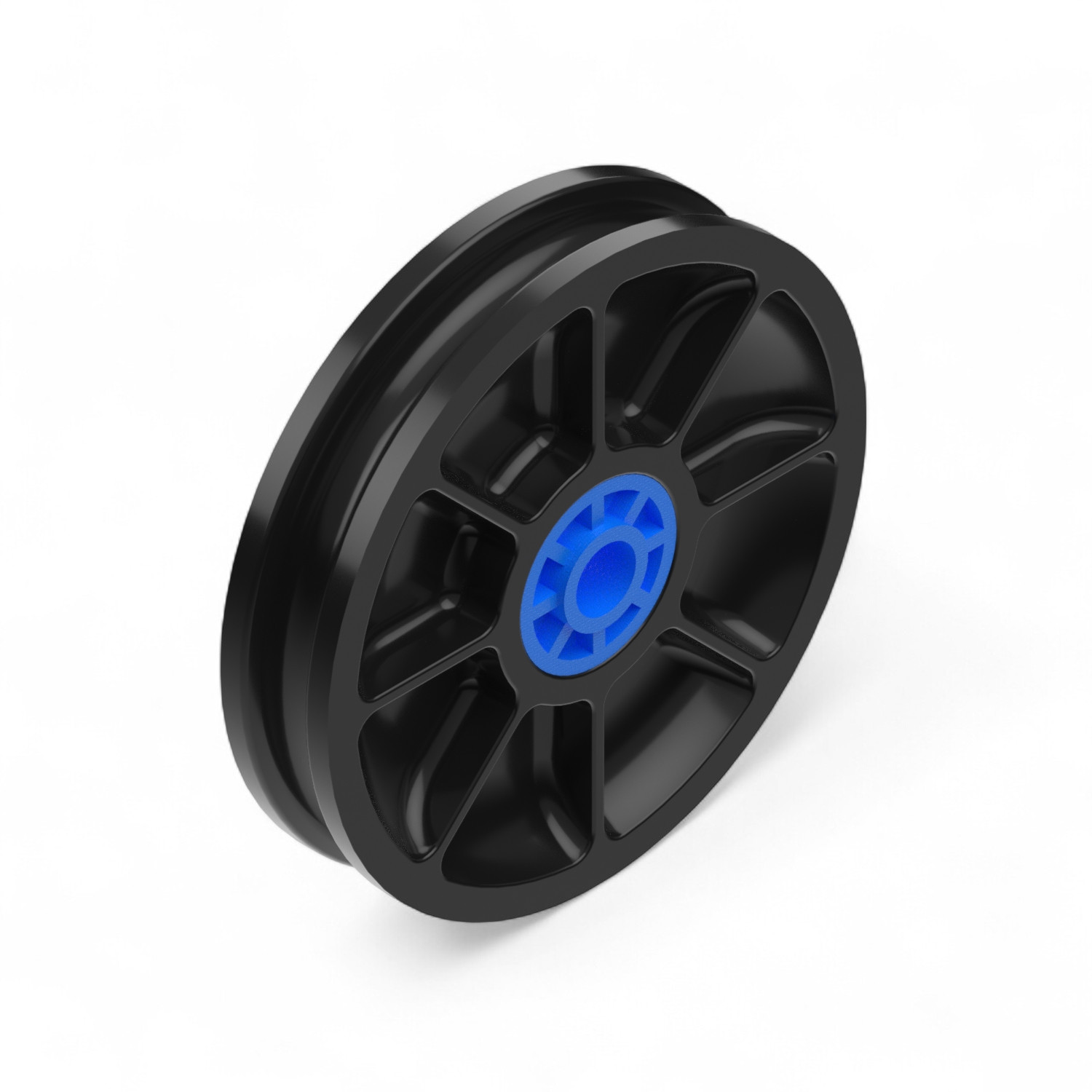 Carrucola 90 mm / per funi 8 mm, a strisciamento - Conteggio manuale Carrucola 90 mm / per funi 8 mm, a strisciamento - Conteggio manuale