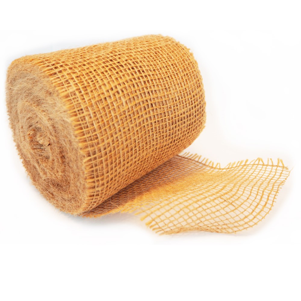 Jutewickelstreifen Q I - 15 cm x 25 m - natur