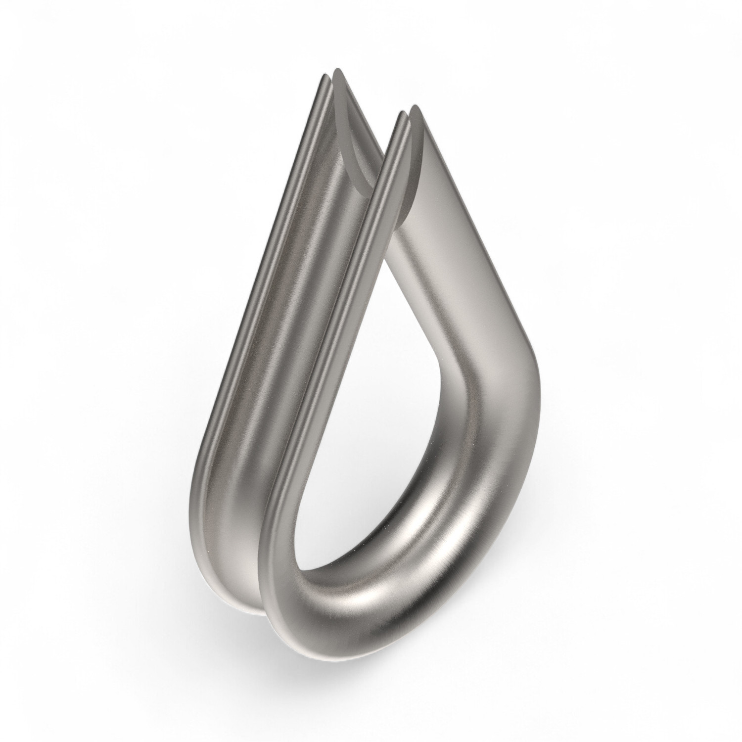 Thimble for cable 3 mm steel galv. DIN65457