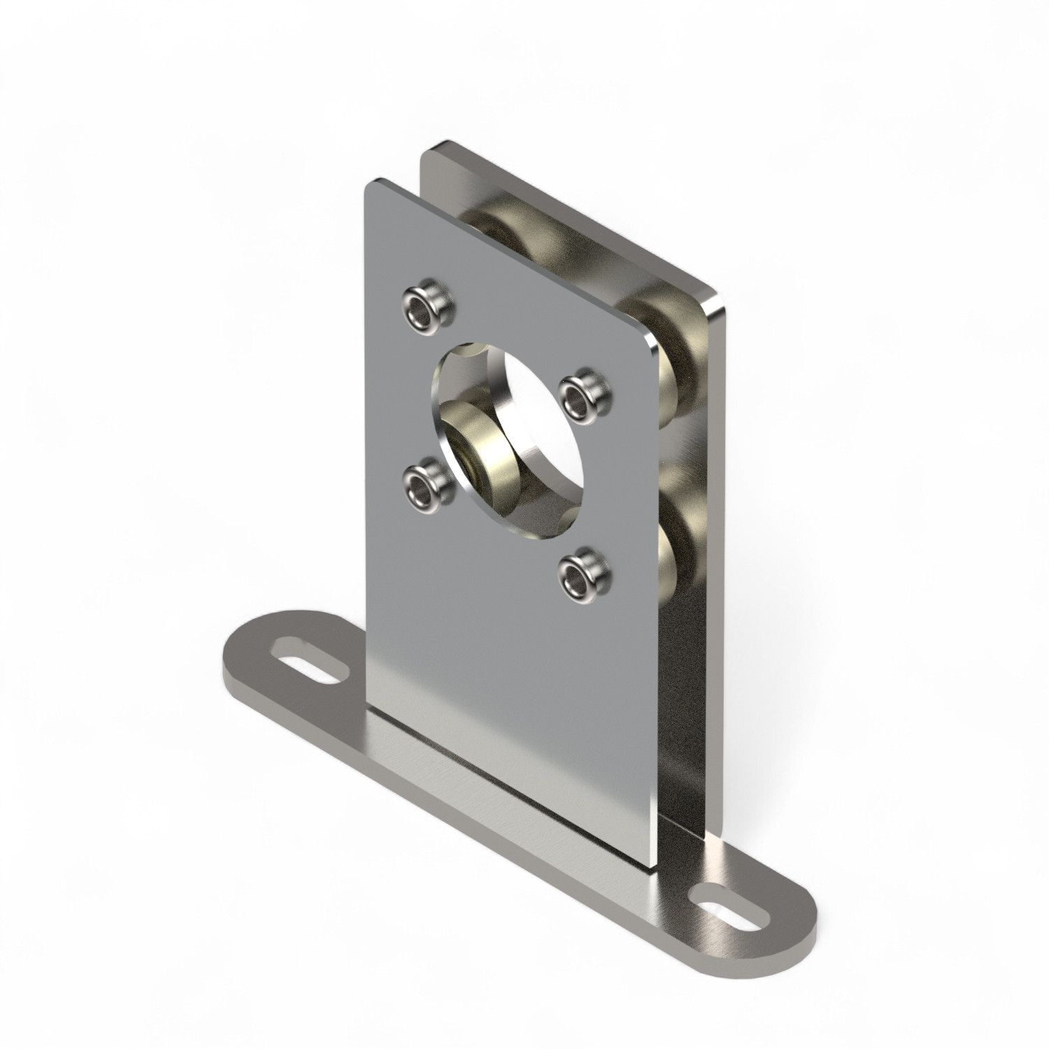 4 bearing shaft support 1" extended - PU = 20 pcs