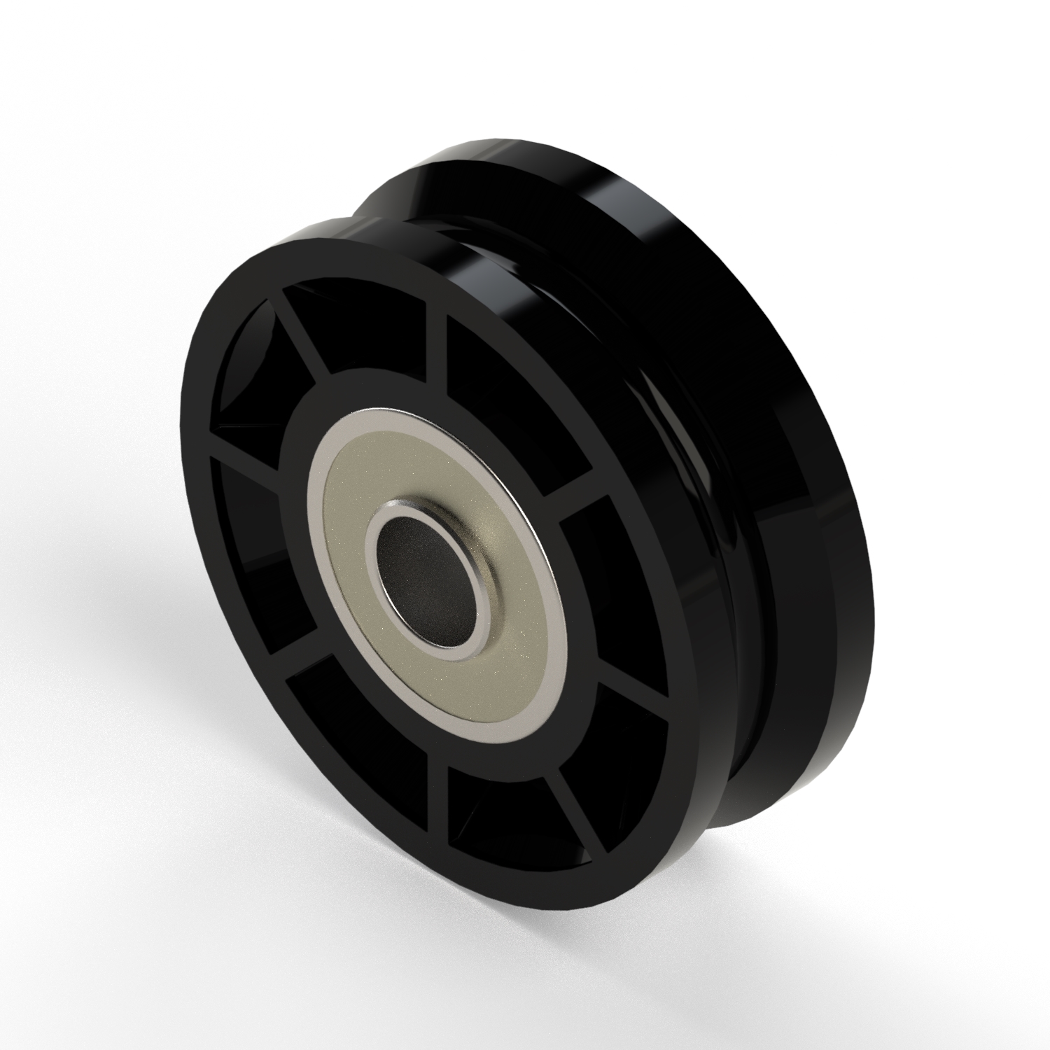 Carrucola 52 mm / per funi 4 mm, cuscinetti a sfere - 50 pz. Carrucola 52 mm / per funi 4 mm, cuscinetti a sfere - 50 pz.