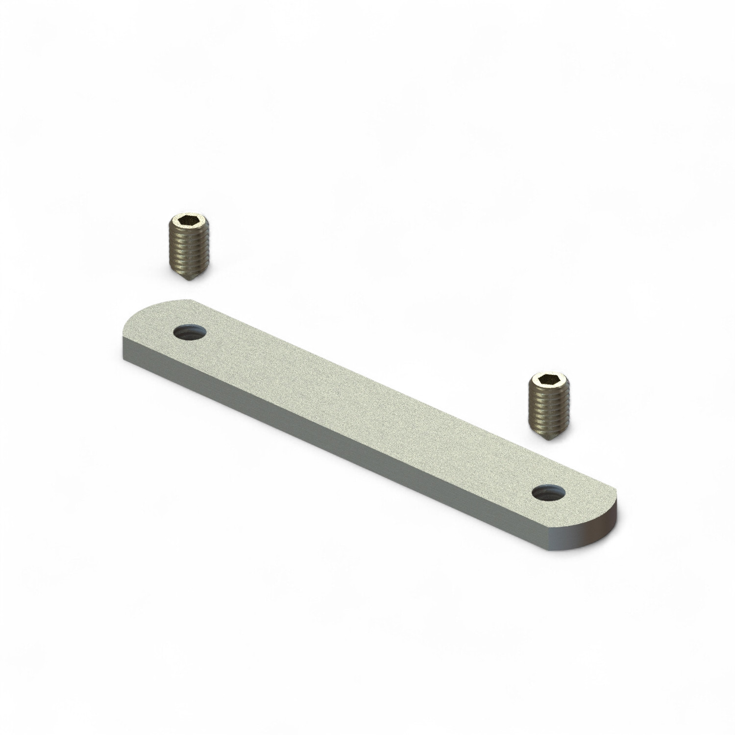 Tira roscada 65 mm con tornillo M6x10 (DIN 913) - Unidad: 100 uds. Tira roscada 65 mm con tornillo M6x10 (DIN 913) - Unidad: 100 uds.