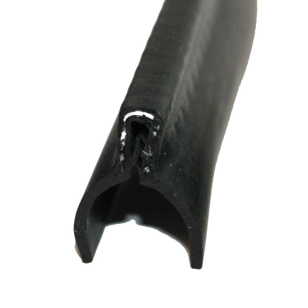 91100051_Gummi_Klemmprofil_32.jpg Rubber seal 32 mm, reinforced - Roll = 50 m