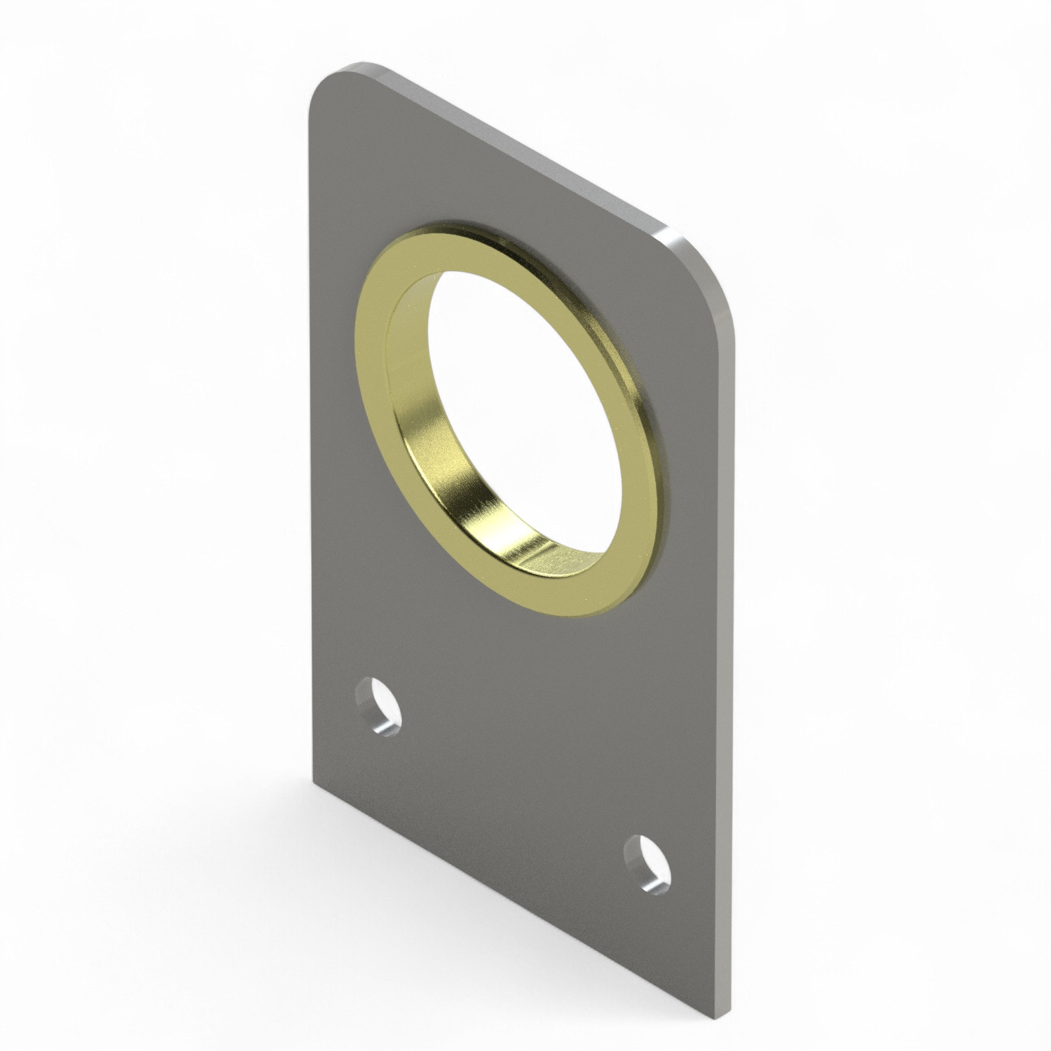 Slide bearing plate straight B1'' - B1\B077\L107