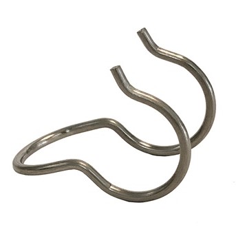 Molletta passafilo (corta) 13 mm - per tubo 19 mm - Conf: = 100 pz. Molletta passafilo (corta) 13 mm - per tubo 19 mm - Conf: = 100 pz.