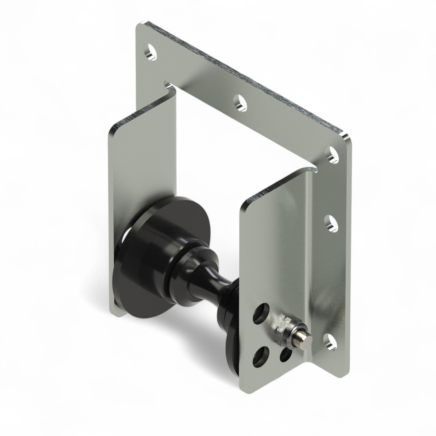 Diabolo roll 27.32 - with stamped metal bracket sideguides - PU = 50 pcs