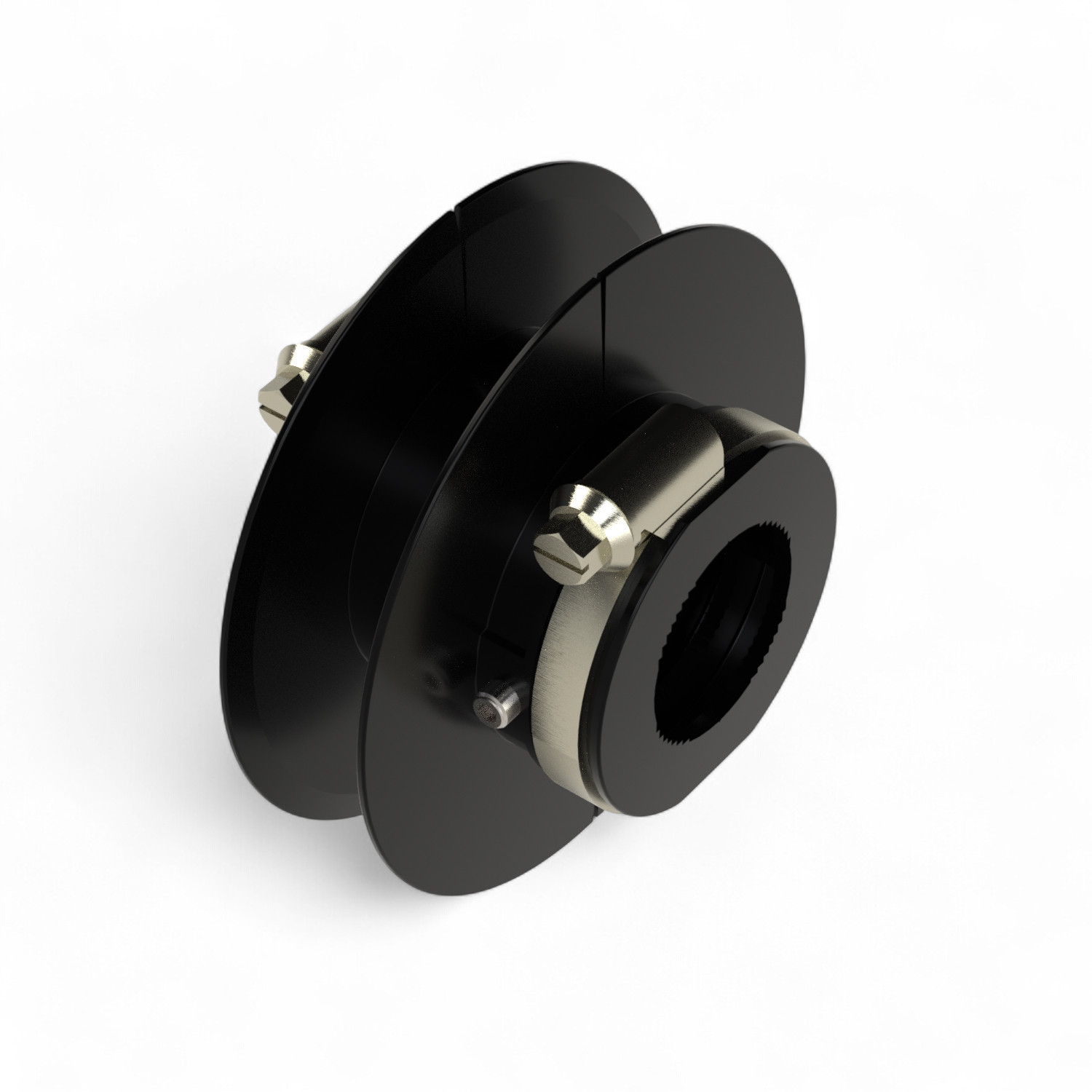 Polea de cinta plástico 1"" - suelta Polea de cinta plástico 1"" - suelta