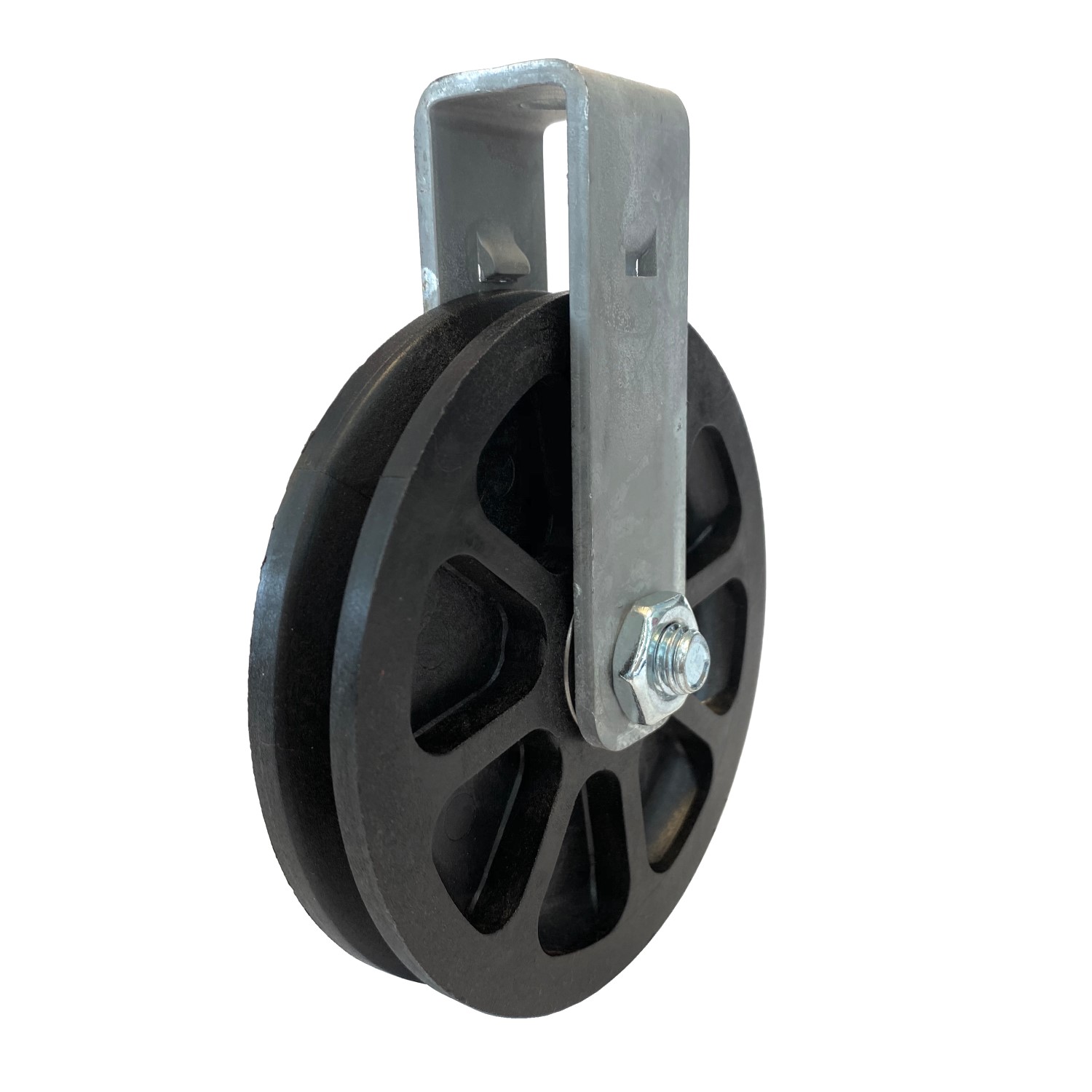 Cable pulley 100 with clamp - PU = 25 pcs