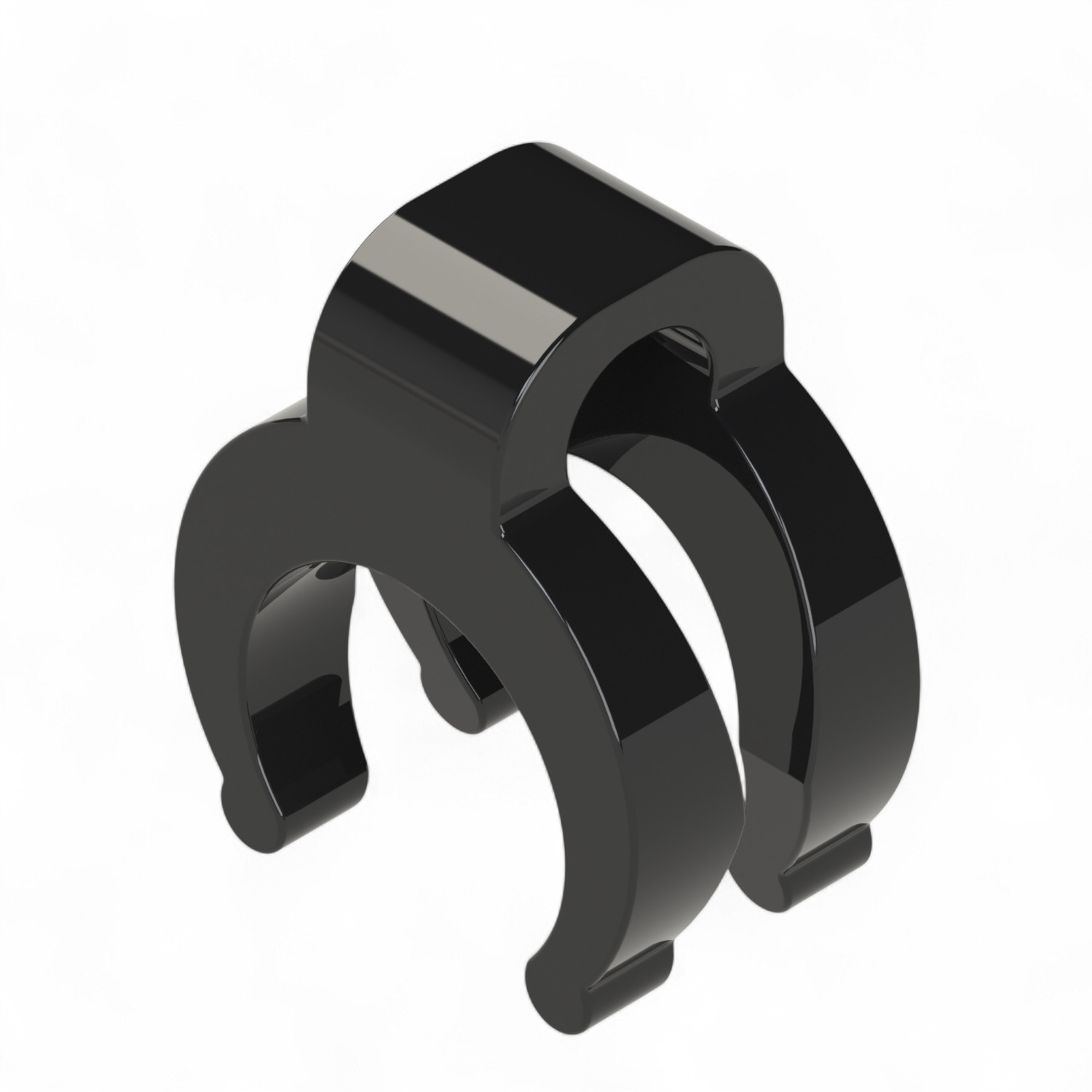 Lead edge tube clip 19