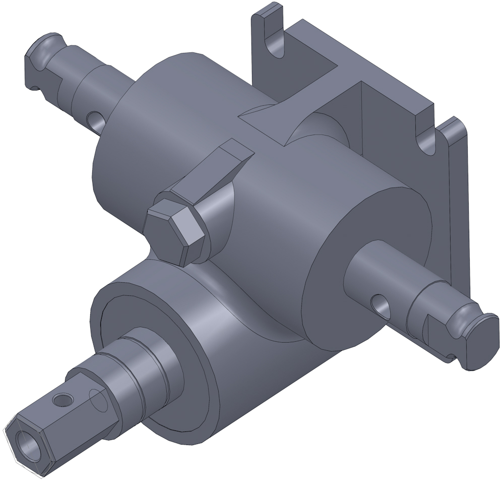 Handantrieb R17E-TGU für Kleinanwendung