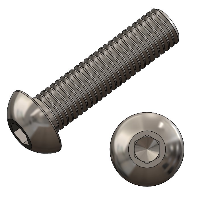 42100133_Liko_Schraube_M6x30.jpg LiKo- Schraube M6x30 ISO A2 7380