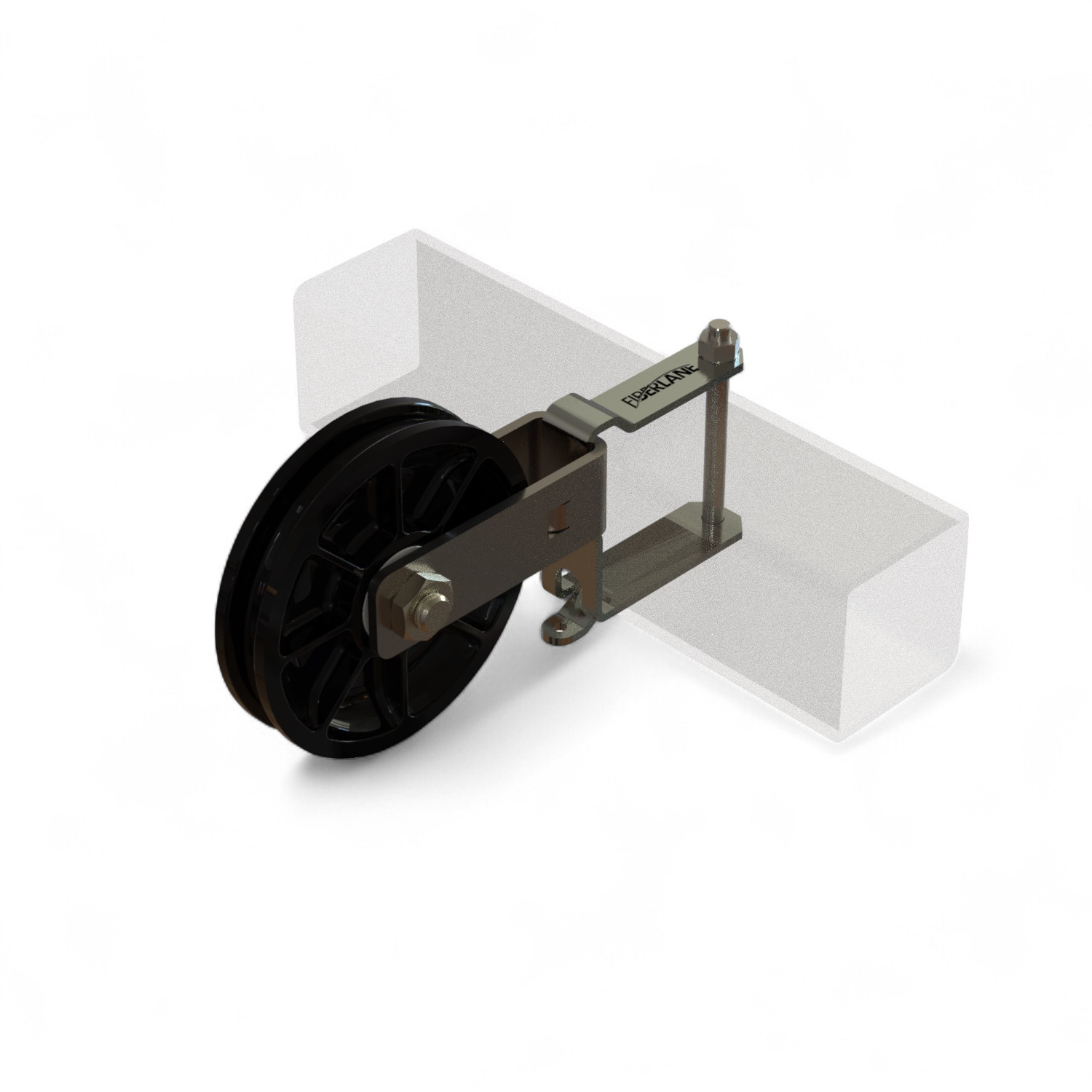 Cable pulley with clamp 2.2 - PU 25 pcs