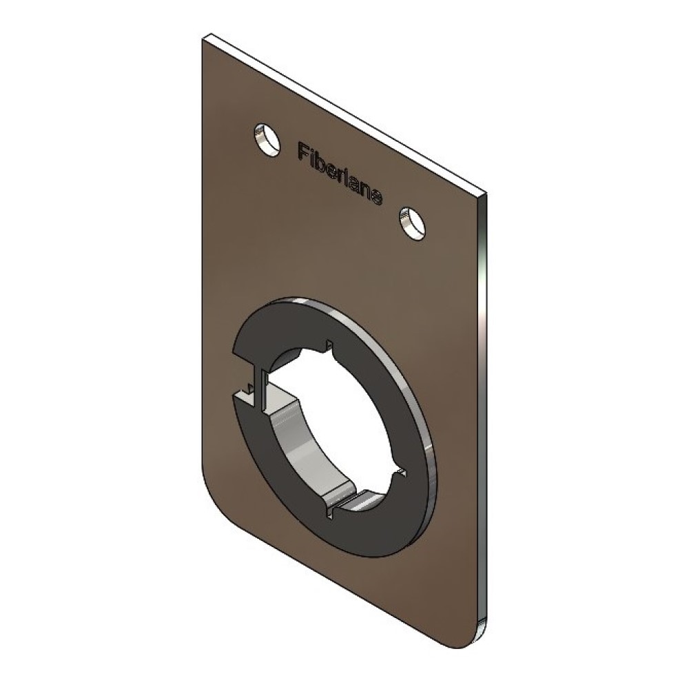 24100602_Wellenlagerset_110.jpg Placa de cojinete Fiberlane 1"