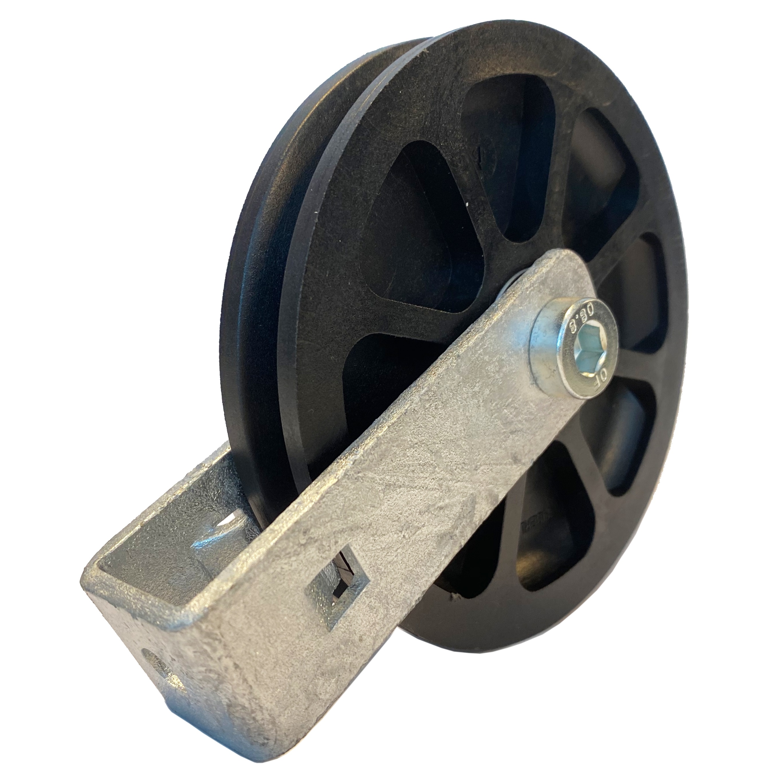 Cable pulley 100 with clamp - Wires until 