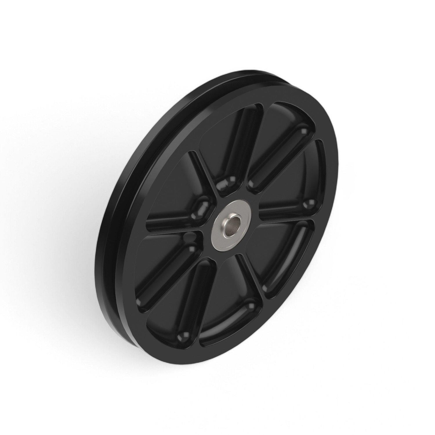 Carrucola 140 mm / per funi 4 mm, cuscinetti a sfere - 100 pz. Carrucola 140 mm / per funi 4 mm, cuscinetti a sfere - 100 pz.