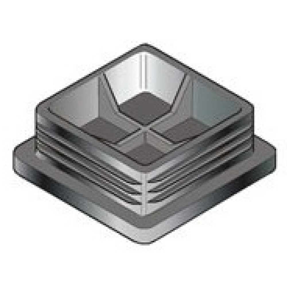 Tappo per lamelle 60.60 – nero – CF = 100 pz.