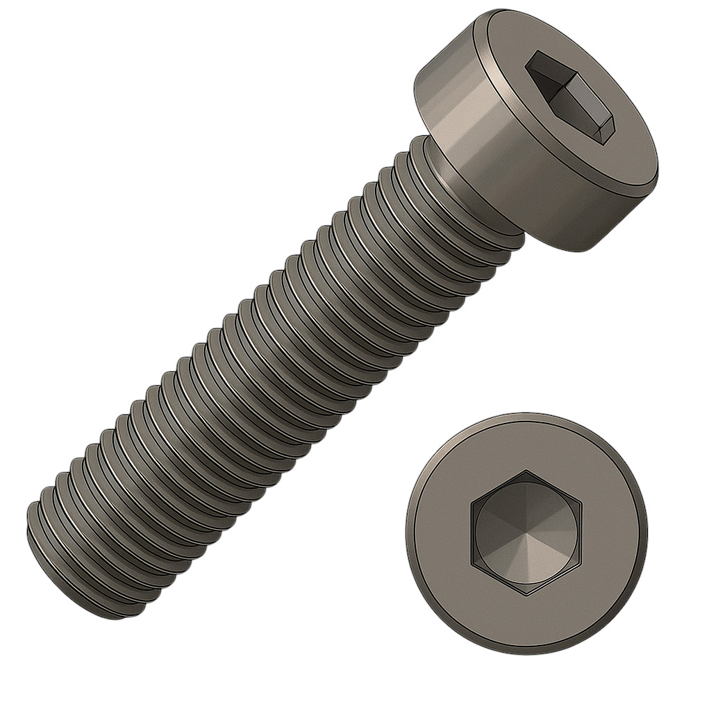 Tornillo cilíndrico M10x35 galvan. DIN 7984 - Uds.: = 100 Tornillo cilíndrico M10x35 galvan. DIN 7984 - Uds.: = 100