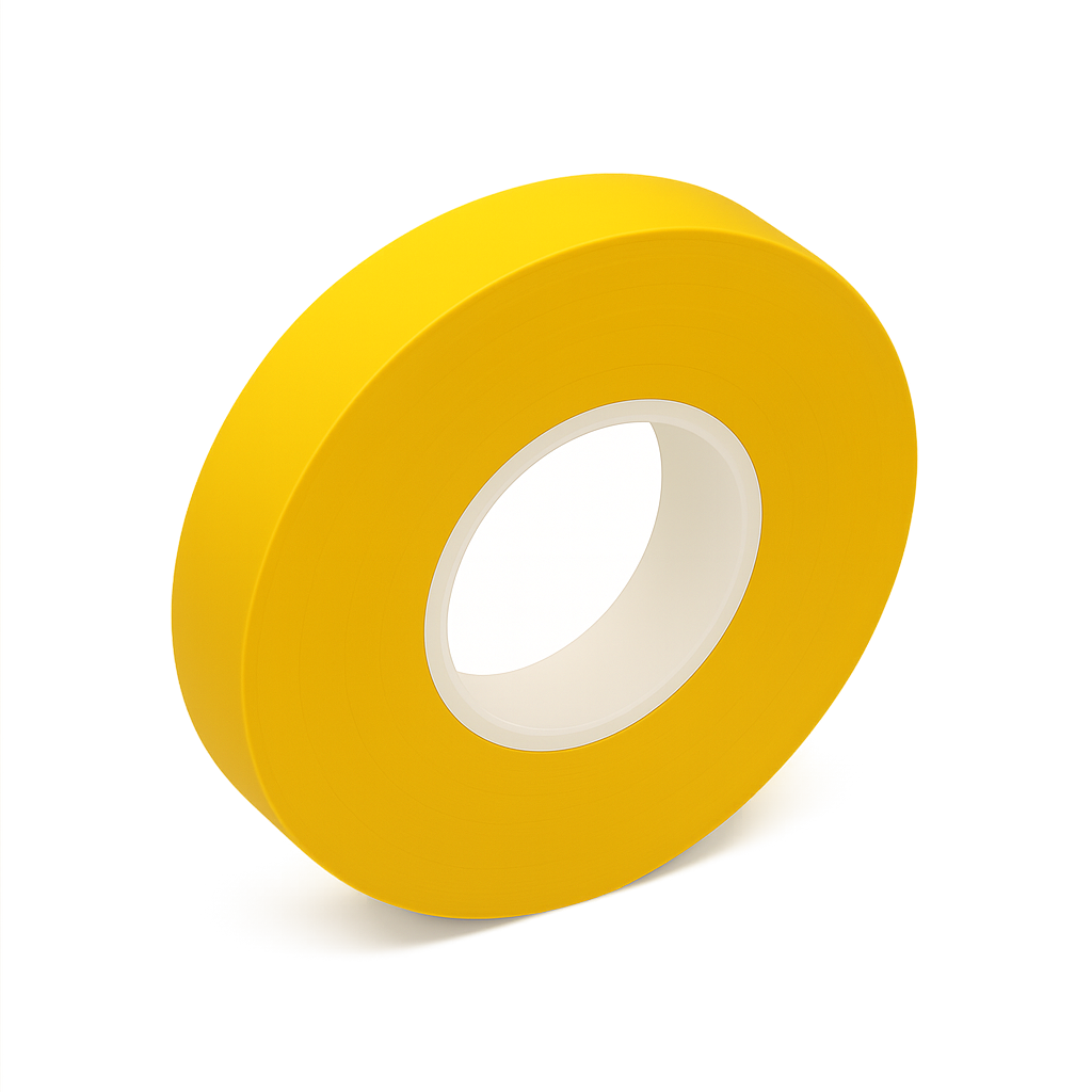 Max-Tape, giallo 0,10 mm x 40 m - Pacco = 10 rotoli (Cartone=30 pacchi) Max-Tape, giallo 0,10 mm x 40 m - Pacco = 10 rotoli (Cartone=30 pacchi)