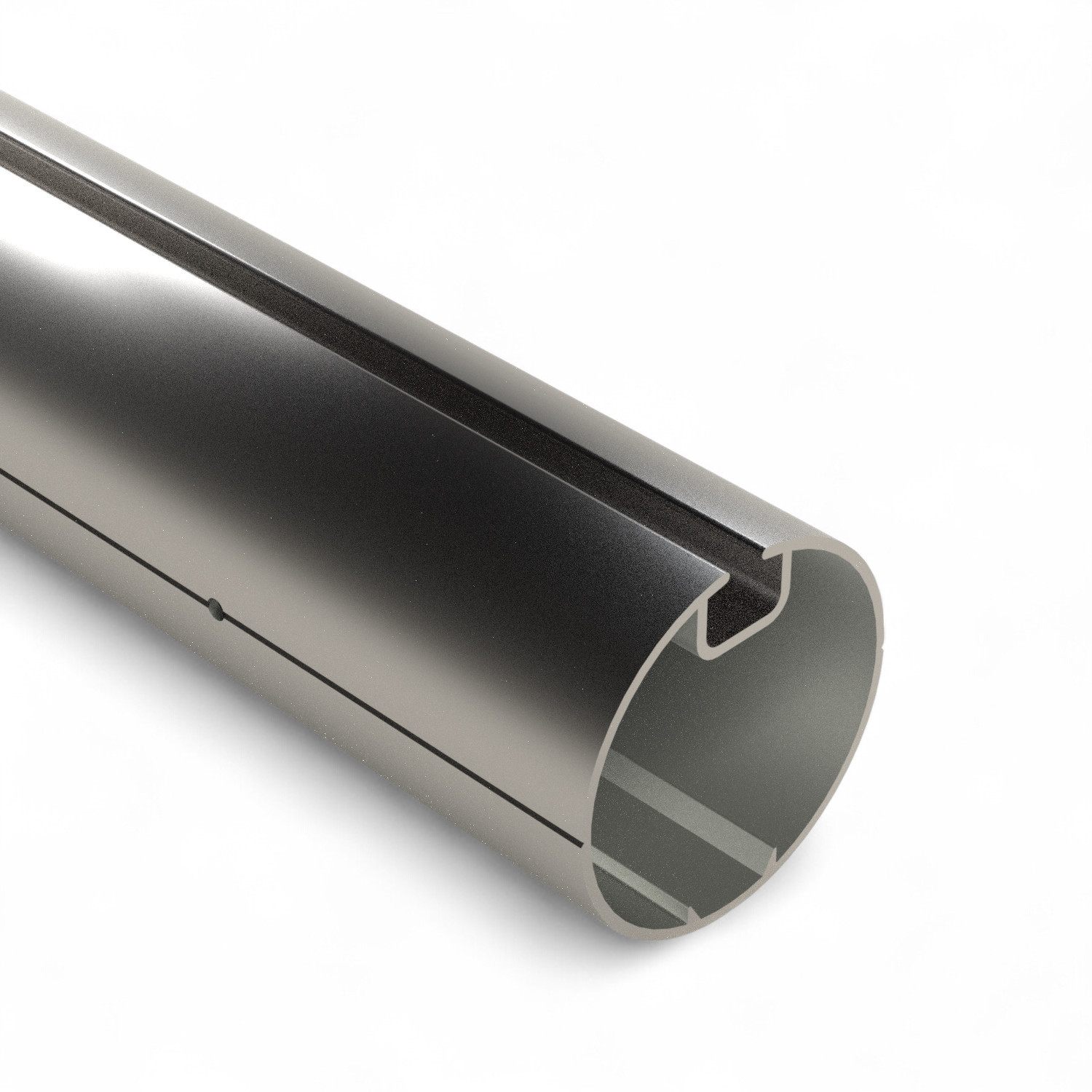 Aluminum tube for rollup curtains 50 mm Type 1 L=6,40 m - 86 pcs/ Bundle