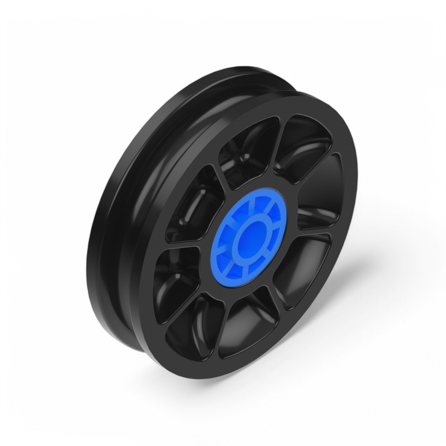 Carrucola 75 mm / per funi 8 mm, a strisciamento - Conteggio manuale Carrucola 75 mm / per funi 8 mm, a strisciamento - Conteggio manuale