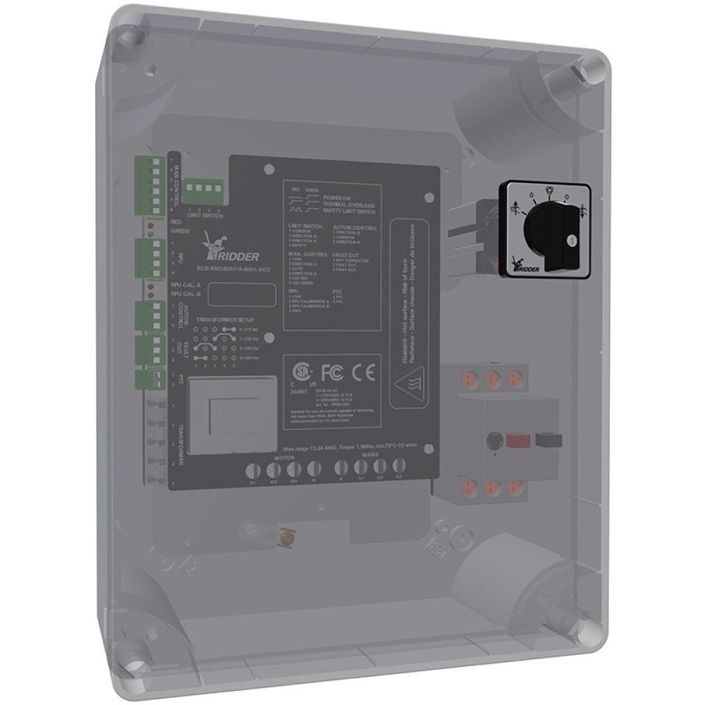 TGU - Shop - Schaltkasten Ridder RMC400\400\3 - Stromaufnahme: 0,4-0,6 A