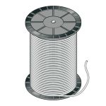 40102005 – Polyester-Kordel Black line Ø 8 mm – Spule = 300 m